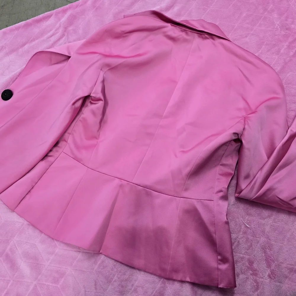 New! Christian Dior Pink Women's Blazer-Size 0p